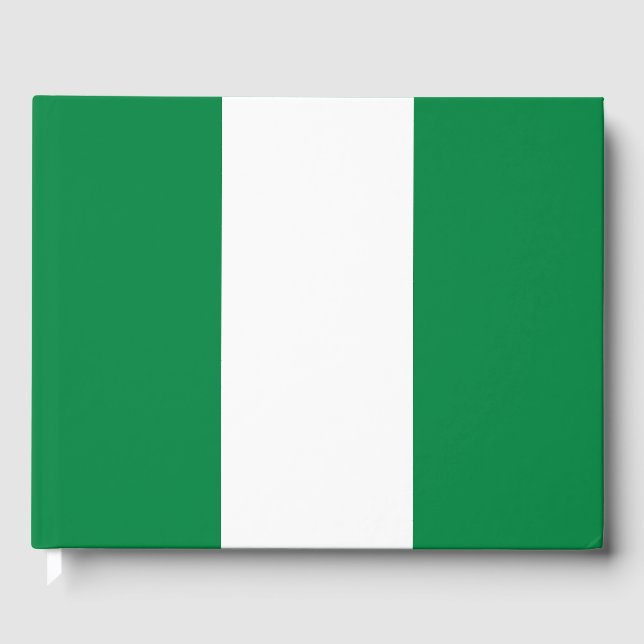 Livre D'or Drapeau du Nigeria (Recto)