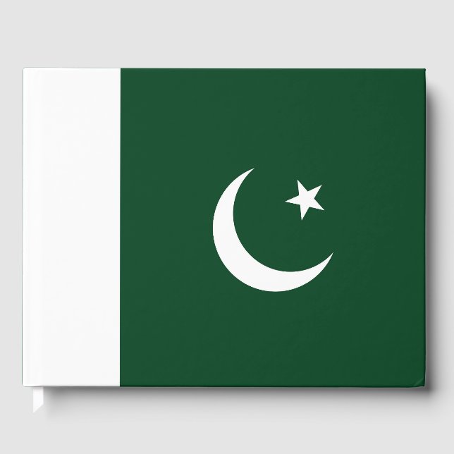 Livre D'or Drapeau du Pakistan (Recto)