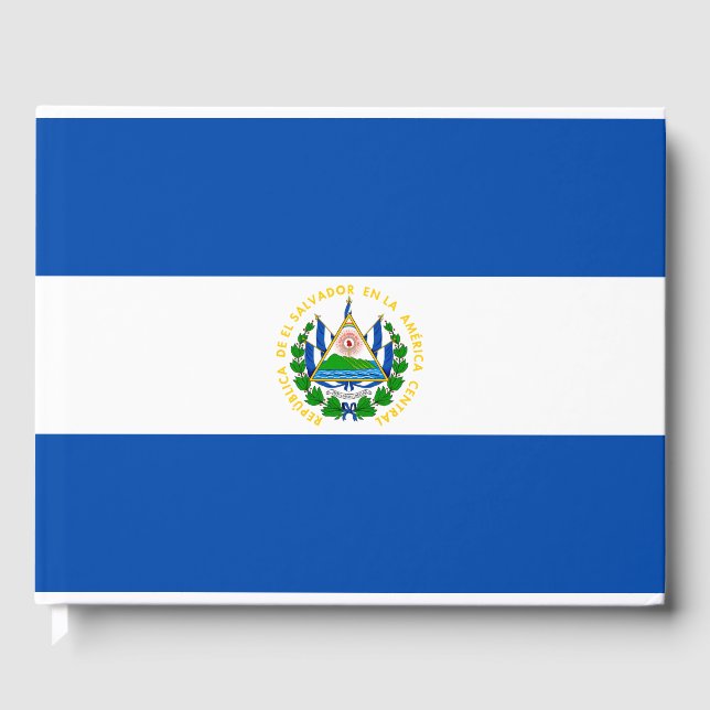 Livre D'or Drapeau du Salvador (Recto)