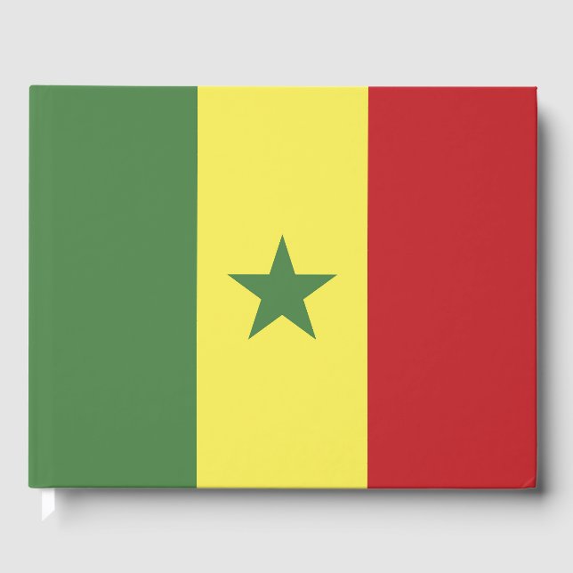 Livre D'or drapeau du Sénégal (Recto)