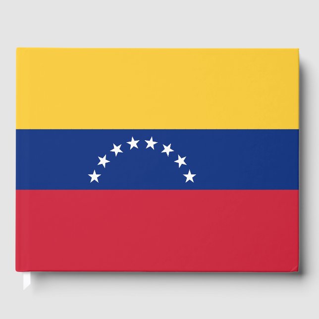 Livre D'or Drapeau du Venezuela (Recto)