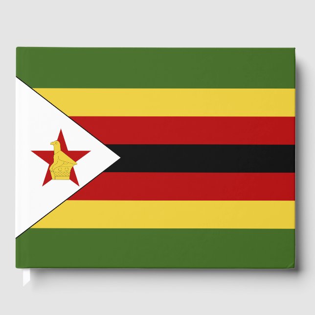 Livre D'or drapeau du Zimbabwe (Recto)