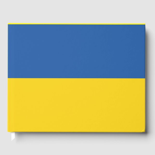 Livre D'or Drapeau d'Ukraine (Recto)