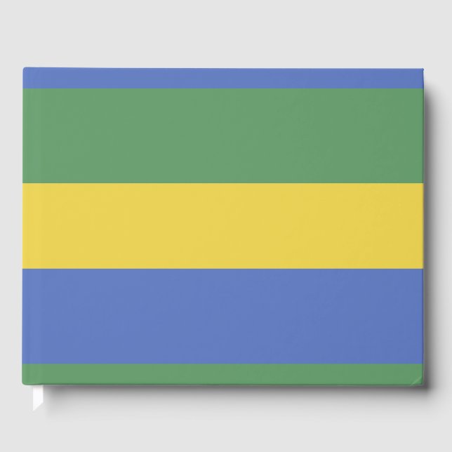 Livre D'or Drapeau Gabon (Recto)