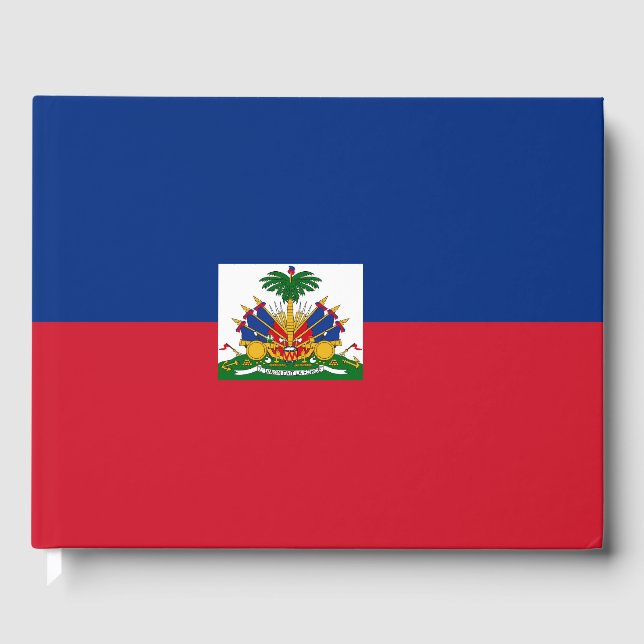Livre D'or Drapeau Haïti (Recto)