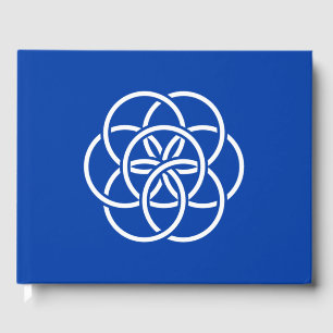 Livre D'or Drapeau international de la planète Terre