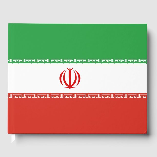 Livre D'or Drapeau iranien (Recto)