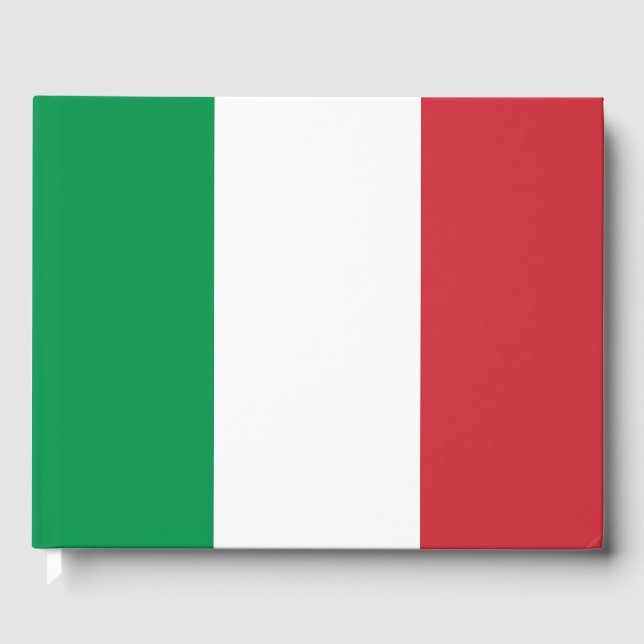 Livre D'or Drapeau Italie (Recto)