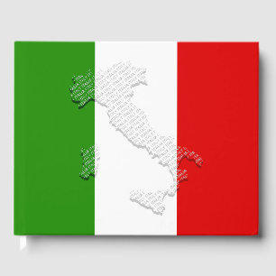 Livre D'or Drapeau italien