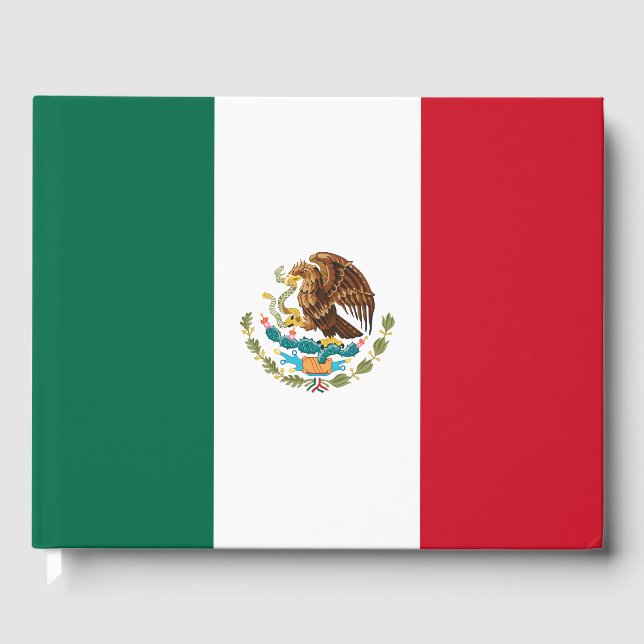 Livre D'or Drapeau mexicain (Mexique) (Recto)