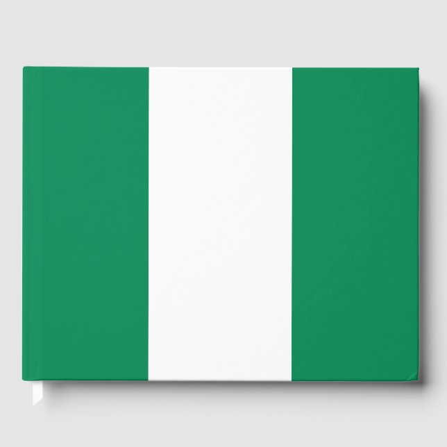 Livre D'or Drapeau nigérian (Recto)