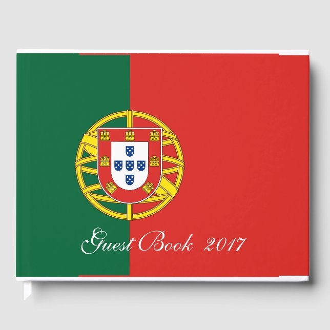 Livre D'or Drapeau portugais Bandeira De Portugal (Recto)