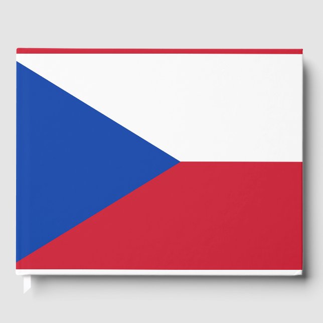 Livre D'or Drapeau République tchèque (Recto)