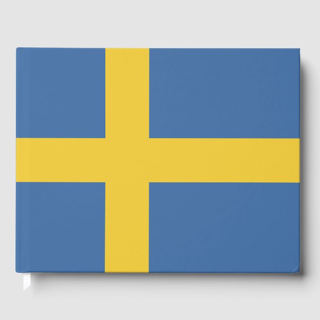 Livre D'or Drapeau suédois (Recto)