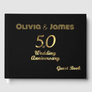 Livre d'or du 50e anniversaire du Mariage Black an