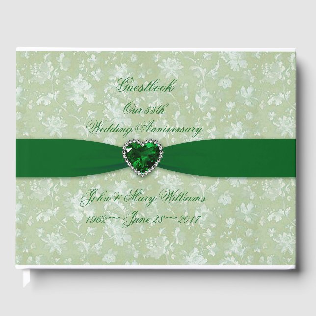 Livre d'or du 55e anniversaire de Bold Damask (Recto)