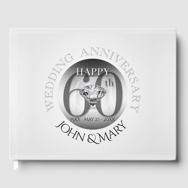 Livre d'or du 60e anniversaire du Mariage du diama (Recto)