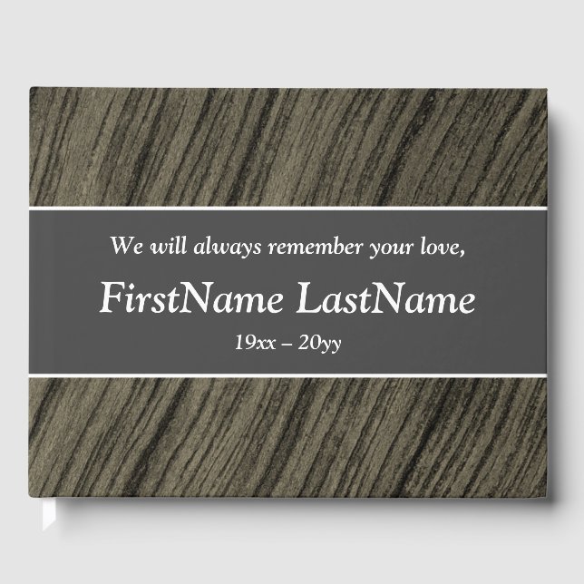 Livre d'or du service de réveil clair et respectab (Recto)