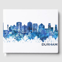 Durham Caroline du Nord Skyline Blue