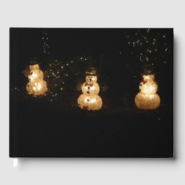 Livre D'or Écran Luminaire Snowman (Recto)