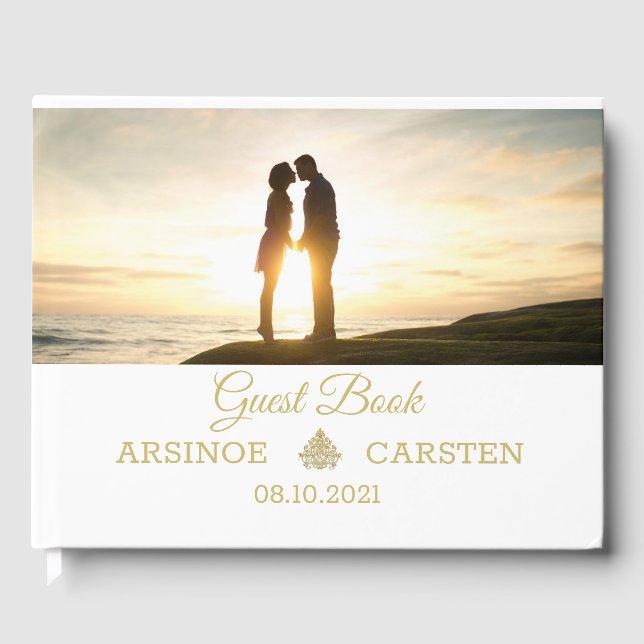 Livre D'or Élégance dorée (Recto)