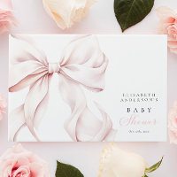 Élégant Baby shower de cabot rose