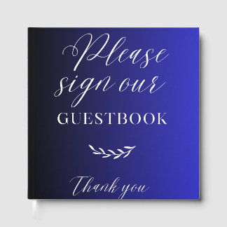 Livre D'or Elegant Custom Guest Book