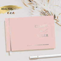 Élégant, minimaliste vrai huile et Mariage rose