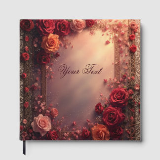 Livre D'or Elegant Red and Pink Wedding Roses