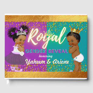 Livre D'or Élégant Révélation Royale Africaine de genre Viole