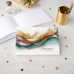 Livre D'or Élégante Fiesta Quinceanera ID1029