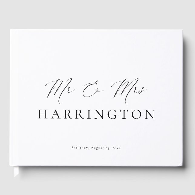 Livre D'or Ellesmere M. & Mme Mariage (Recto)