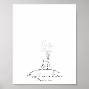 Livre d'or Empreinte de Petit Ours