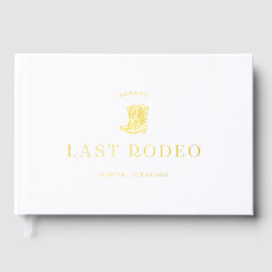 Livre D'or Enterrement de vie de jeune fille DERNIER RODEO Li