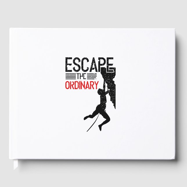 Livre D'or escape the ordinary (Recto)