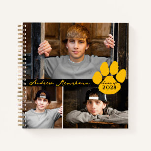 Livre d'or et noir 3 Photo Paw Graduation