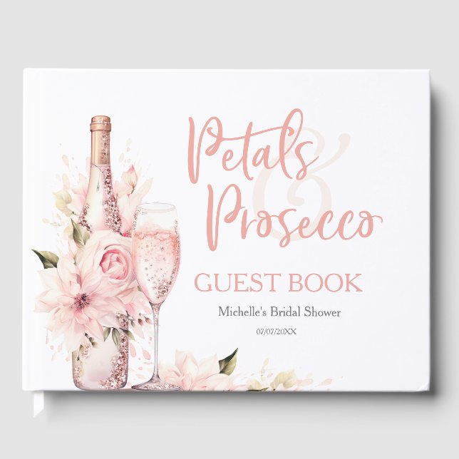 Livre D'or Été Boho Petals and Prosecco Guides Book (Recto)