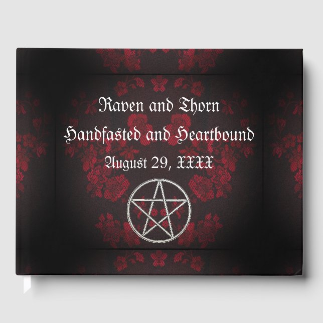 Livre D'or Eternal Handfast/Mariage Pentacle Red Suite (Recto)