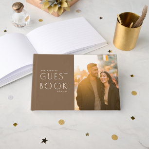 Livre D'or Étoiles Brunes Joyeuses