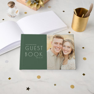 Livre D'or Étoiles Vertes Joyeuses