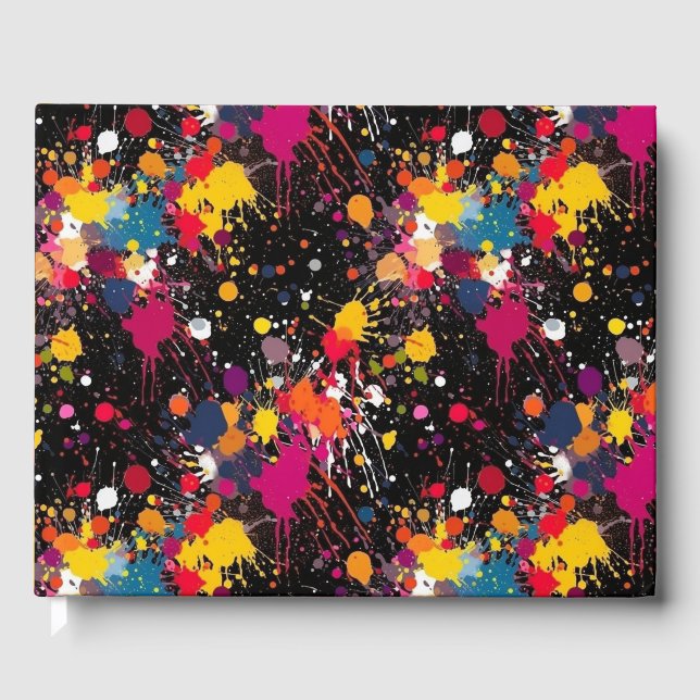 Livre D'or Explosion de couleur (Recto)
