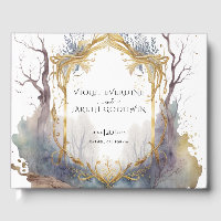 Faire-part de mariage Enchanted Forest Portal