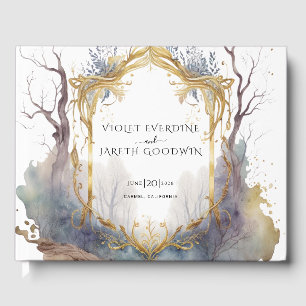 Livre D'or Faire-part de mariage Enchanted Forest Portal