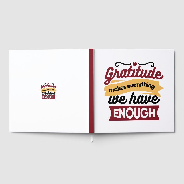 Livre D'or Faith and Gratitude Artwork – Uplifting Christian  (Complet)