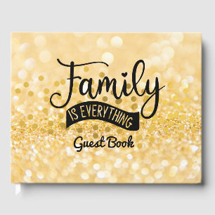 Livre D'or Family Reunion Guest Book, Family est tout