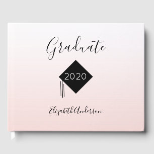 Livre D'or Fête de fin d'études rose gold blush rose