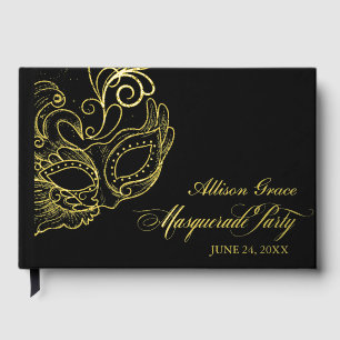 Livre D'or Fête de Quinceañera Masquée