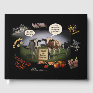 Livre D'or Fête jusqu'à ce que les vaches rentrent chez elles
