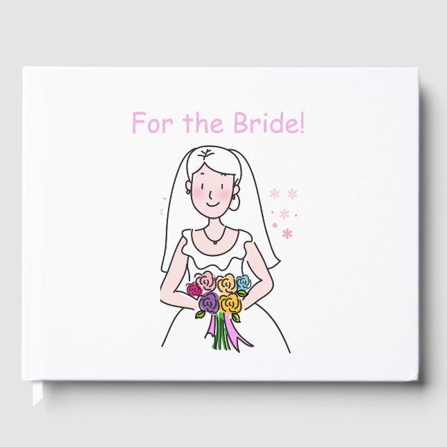 Livre D'or Fête Wedding shower/Bachelorette (Recto)