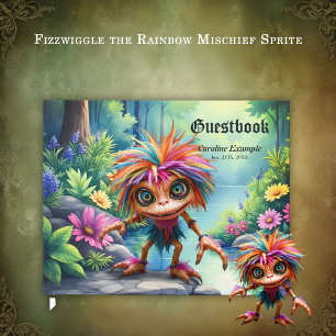 Livre D'or Fizzwiggle le lutin farceur de l'arc-en-ciel.